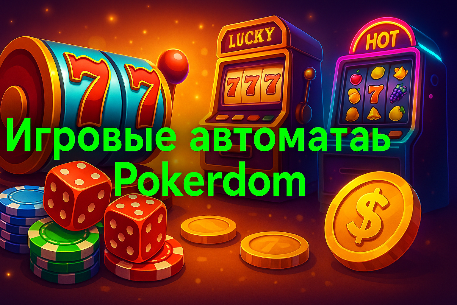 Игровые автоматы Pokerdom